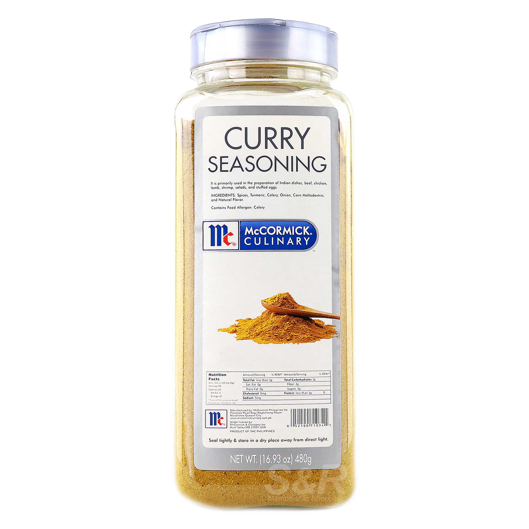 McCormick Culinary Curry Seasoning 480g McCormick Culinary Curry Seasoning 480g